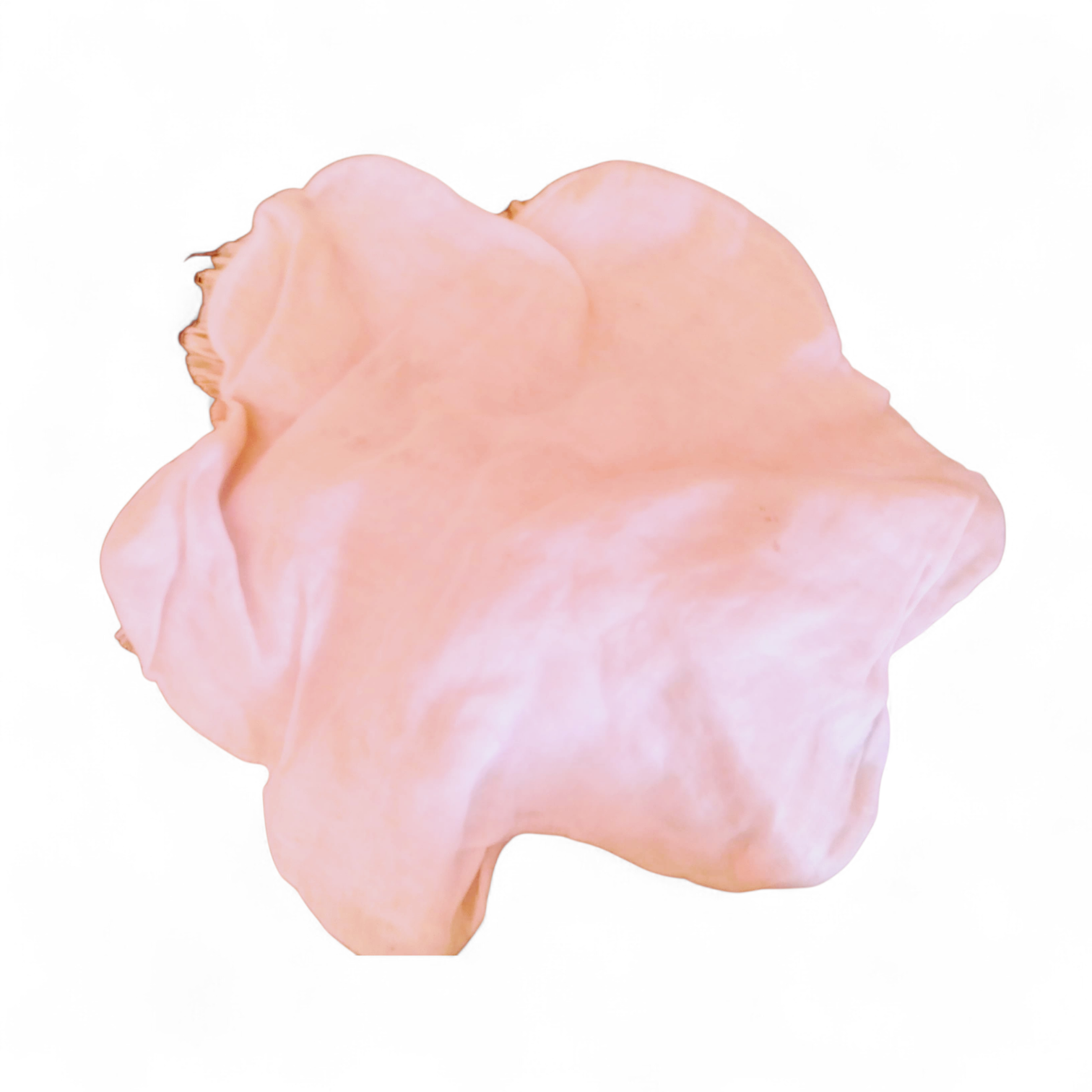 Muñeca antigua coleccion lenci cuerpo de tela rosa desgastada en forma irregular destacado